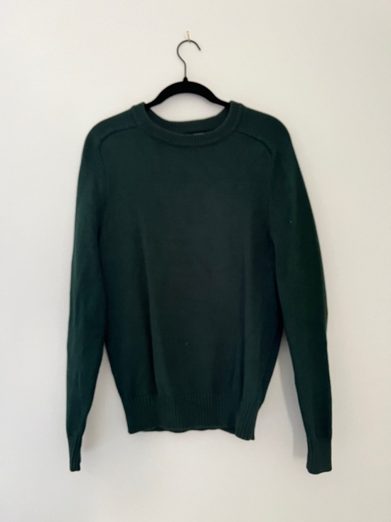 J. Crew Other - J. Crew Dark Green Pima Cotton Crewneck Sweater